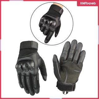 Touch Screen Motorcycle Full Finger Gloves for Cycling Motorbike ATV Riding