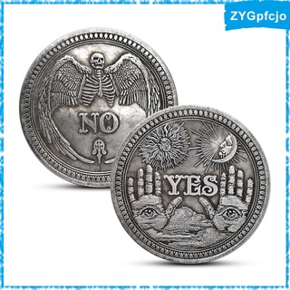 Yes/No Coin Silver Souvenir Collectible Business And Holiday Gifts (3)