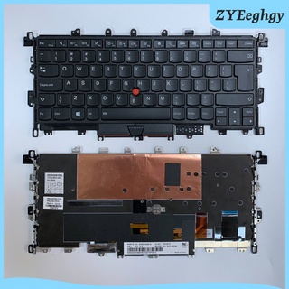 teclado de interfaz de usuario retroiluminado negro para thinkpad x1c x1 carbono 4a generación 2016 ordenador silencioso, señal estable