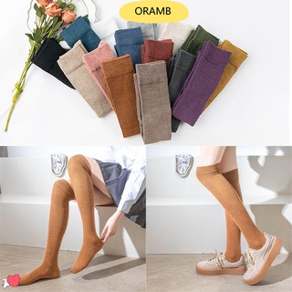 Nike1 Moda Primavera otoño damas mujeres Femle Botas casuales calcetines largos Sobre la rodilla/Multicolor