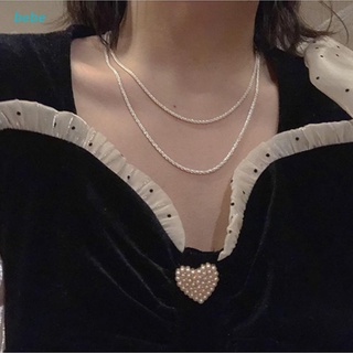 bebe Simple Necklace Jewelry Minimalist Simple Design Chain for Women Men Boys Girls