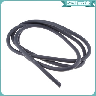 ID 5mm OD 9mm Soft Rubber Oil Fuel Line Flexible Tube Gas Delivery Hose 1M