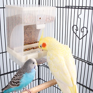 Comederos automáticos de aves de gran capacidad limpios alimentadores de alimentos para pájaros alimentadores ambientales para aves (1)