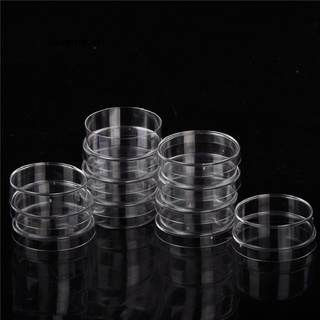(lucky) 10 placas de plástico de poliestireno estéril petri con tapas 35x15mm piqging.cl