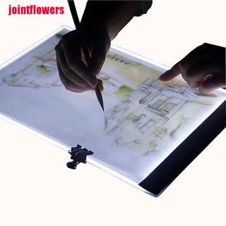 jtcl a5 led tableta de dibujo delgada plantilla de arte tablero de dibujo caja de luz de trazado de la tabla de la almohadilla jtt