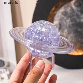 Merciful 3D Crystal Puzzle Jigsaw Model DIY Planet IQ Toy Gift Intellective Learning Toy CL