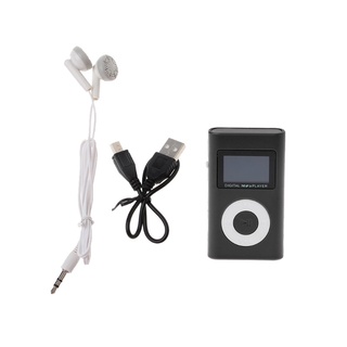 inb mx-809 mini usb soporte 32gb micro sd tf tarjeta lcd pantalla música digital reproductor mp3 (5)