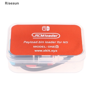 Rrisesun Rcm Loader + Rcm Gabarito Kit Para Nintendo Interruptor Ns Hbl Os Sx Usb Dongle De Paquiar Nova