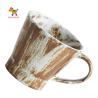 Retro hecho a mano Color taza de leche taza de desayuno taza de agua de cerámica taza de café taza