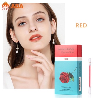 Shipping❤ Cigarette box cotton swab lip gloss lip stain liquid lipstick disposable non-stick cup of liquid lipstick minis1oso3