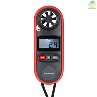 Mini anemómetro Digital Beaufort escala IP67 termómetro de mano Anemometro bolsillo viento velocidad medidor de velocidad del aire viento Te
