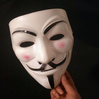 Máscaras de Halloween V para Vendetta disfraz de Guy Fawkes Anonymous disfraz de fantasía