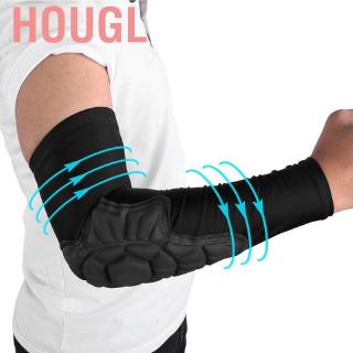 Hougl - protector de codo deportivo profesional para portero, anticolisión, transpirable, soporte de mano M