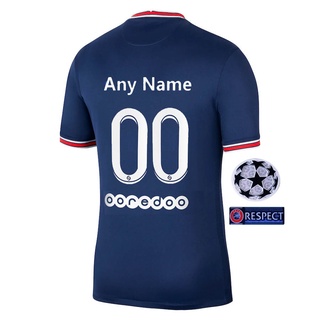 2021-22 【fans】 Paris Saint-Germain Visitante Talla S-4XL Camiseta fútbol 21/22 Camiseta PSG Visitante MESSI 30 NeymarJr 10 KEAN 18 Mbapp 7 (2)