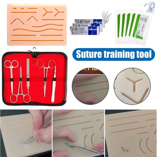 Kit de sutura todo incluido para desarrollar y perfeccionar técnicas de sutura (1)