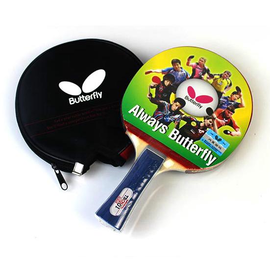 Butterflytbc 201 tenis de mesa 100% Origina Raket Ping Pong (asa larga) (bolsa gratis)