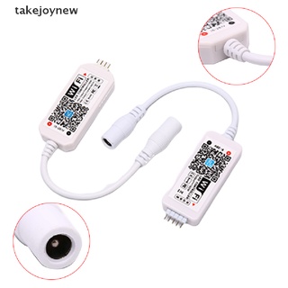 [takejoynew] Controlador De Voz Inteligente LED WiFi Control Remoto RGB/RGBW Para Tira De Luz