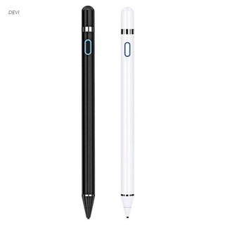 devi lápiz capacitivo pantalla táctil lápiz lápiz lápiz lápiz de pintura micro usb carga portátil para iphone ipad ios teléfono android windows sistema tablet