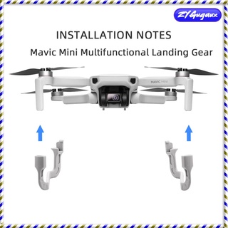 extender extensiones de tren de aterrizaje protector de pierna para dji mavic mini 2/mini drone