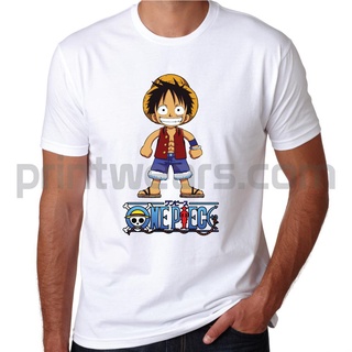 Moda Luffy una pieza Anime Pw-049 hombres camiseta