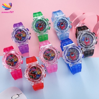Among Us Gaming LED Luminous Colorful Watch Children Digital Electronic Sport Clock for Boys Girls