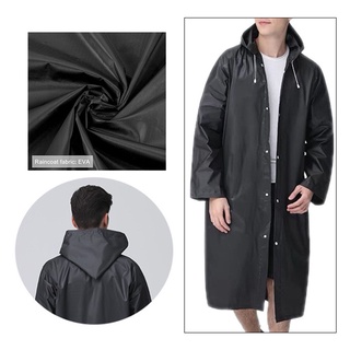 Prendas de abrigo Poncho EVA impermeable impermeable impermeable chamarra con capucha para exteriores (5)