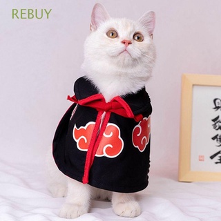 Rebuy cachorro Akatsuki lindo perro capa mascota ropa vestir mascotas perro Cosplay disfraz de capa de navidad COS disfraz de gato capa