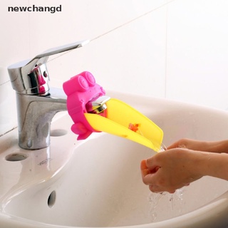 [nuevo] niños baño rana forma grifo extensor ahorro de agua grifo extensión