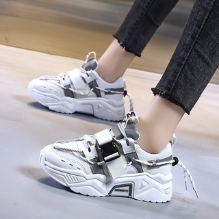 Nuevo diseño de las mujeres moda Casual zapatos transpirable ligero estudiante zapatillas (3)