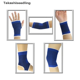 Takashiseedling/soporte de tobillo soporte de pierna artritis lesión gimnasio Yoga manga elástica vendaje conjunto de productos populares