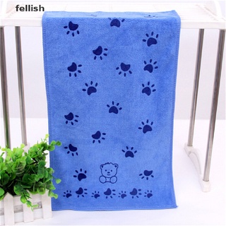 [Fellish] 5Pcs Cute Bear Baby Infant Bath Towel 25*50cm Kids Washcloth Towel 436CL (3)