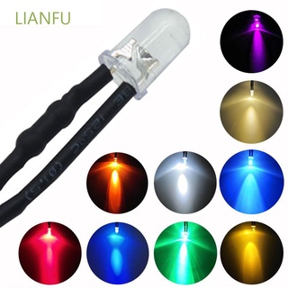 Lianfu intermitente constante colorido DC 5mm 12V diodo LED/Multicolor