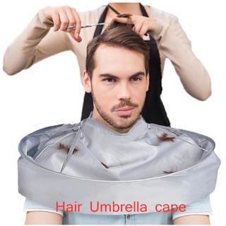 Peluquería ropa peluquería tamaño 60CM plegable peluquería capa DIY corte de pelo impermeable capa paraguas Cape Salon