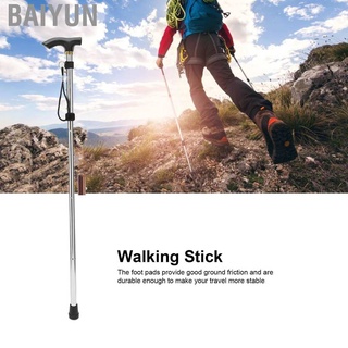 baiyun - palos profesionales de aleación de aluminio para caminar, viajes al aire libre, ancianos, caña de movilidad (2)