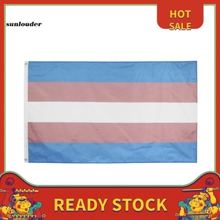 sl 90x150cm bandera arco iris transgénero bandera lgbt lesbiana gay pride decoración de fiesta en casa (1)