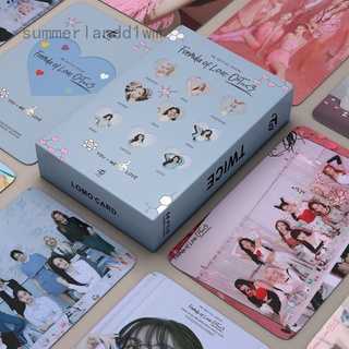 54 Unids/Set KPOP TWICE THE Album Formula of LoveO + T = 3 Lomo Card Collective HD Photocards