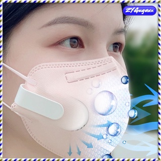 Outdoor Electric USB Rechargeable Cooler Fan Fresh Air Mask for Face Mask