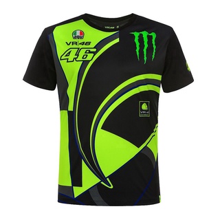 2019 New MOTO GP Men's VR46 Quick-drying Short Sleeve Cycling Racing T-Shirt