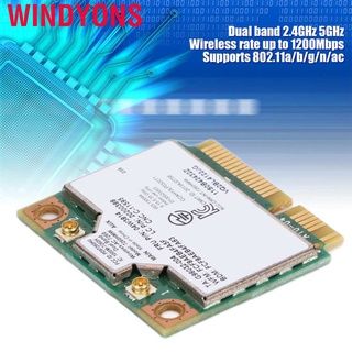 Windyons tarjeta inalámbrica de doble banda GHz 5GHz 1200Mbps accesorios de ordenador de red para Lenovo (8)