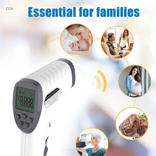COA Muti-fuctional Baby Adult Infrared Forehead Body Thermometer Non-contact Temperature Measurement with LCD Display