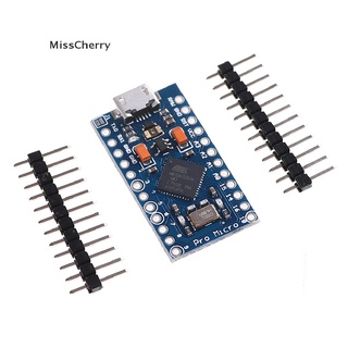Misscherry Mini Arduino Pro Micro Atmega32U4 5v 16mhz reemplazo Atmega328 Arduino Pro (5)