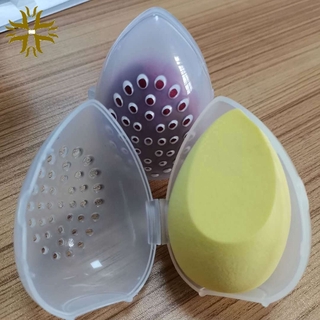 Soporte de secado de hojaldre a prueba de moho, fácil de transportar, esponja, almacenamiento, cosméticos, forma de huevo, accesorios de maquillaje JP2