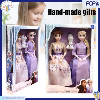 30cm frozen princesa muñeca conjunto de disney cartón alisa ana muñeco de nieve figura juguetes para niños niña regalo de cumpleaños