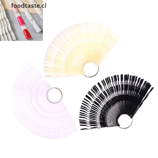 【foodtaste】 150 Tips Nail Tips Nail Art Display Swatch Chart UV Gel Polish Practice Palette [CL]