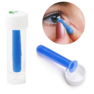 1 pieza de lentes de contacto duros para inserción y eliminación de lentes de color azul