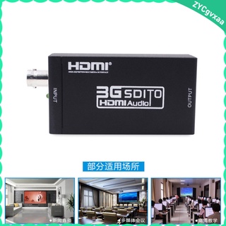 1080P SD - SDI HD - SDI 3G - convertidor de Audio de SDI a Video para cámara de TV HDTV