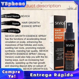 30ml plantas naturales esencia crecimiento del cabello spray anti prevención de la pérdida del cabello