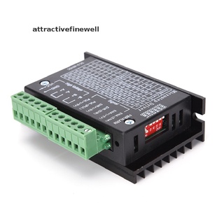 [atractivefinewell] tb6600 controlador de controlador de motor paso a paso de un solo eje 9~40v micro-paso cnc venta caliente