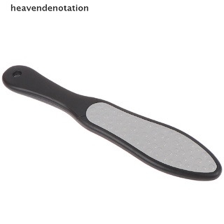 [heavendenotation] 1pc negro doble lado pie raspa archivo duro piel muerta callo removedor de pies herramientas