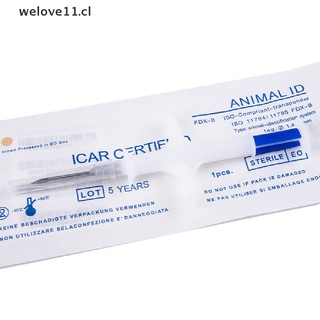 welo iso fdx-b gato perro microchip 1.48x8mm animal jeringa id implant chip pet cl